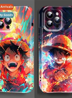 Luffy Feline Case Apple 15 anime phe case iphe14 hard case 1