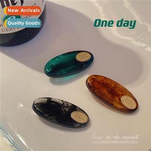 clip simple pin Fashi hundred side senior temperamen retro