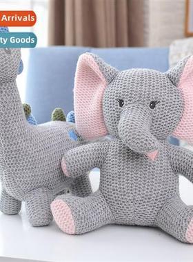 Baby knted rattle soothing doll cloth doll safe  reliable ch