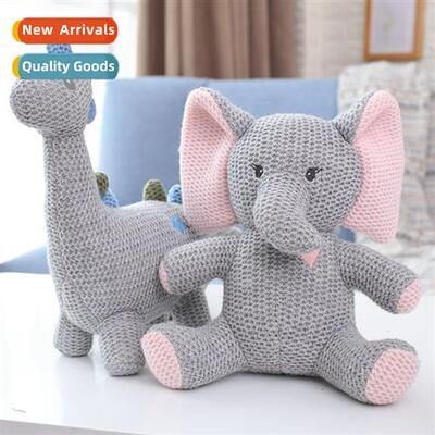 Baby knted rattle soothing doll cloth doll safe  reliable ch