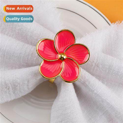 New western restaurant creative oil dripping five petal flow