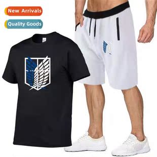 Cott Printed Short Sleeve Sho Attack Casual Tan