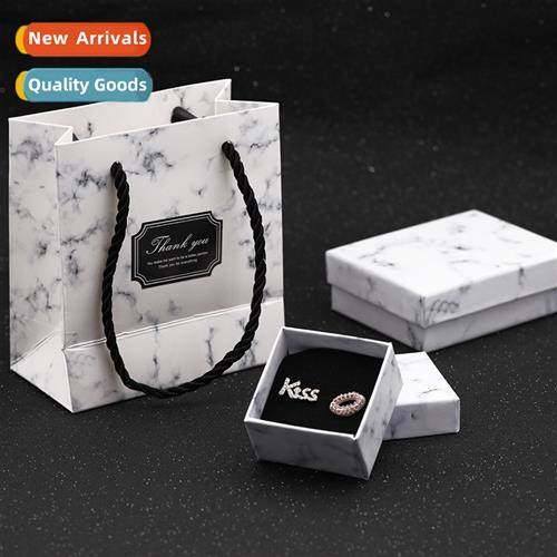 Marble Jewellery Texture Gift Box Jewellery Box Ring Necklac