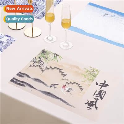 new Chinese style placemats PVC insulated mat dining table m