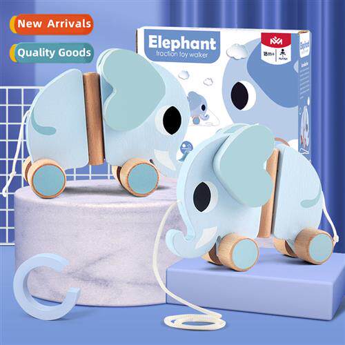 Elephant trailer night market children baby puzzle early edu