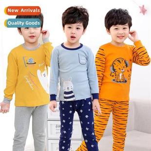 and pants set Childrens girls coat boys underwear fall