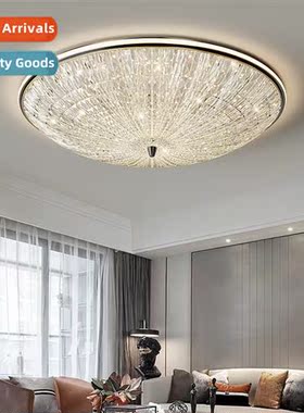 Light luxury crystal ceiling light master bedroom room light