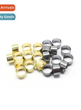 Silver Thimble Yellow Thimble Thimble Hoop Metallic Brze Thi
