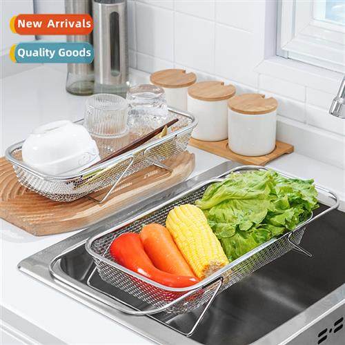 Japan   new stainless steel retractable kchen sink basket dr