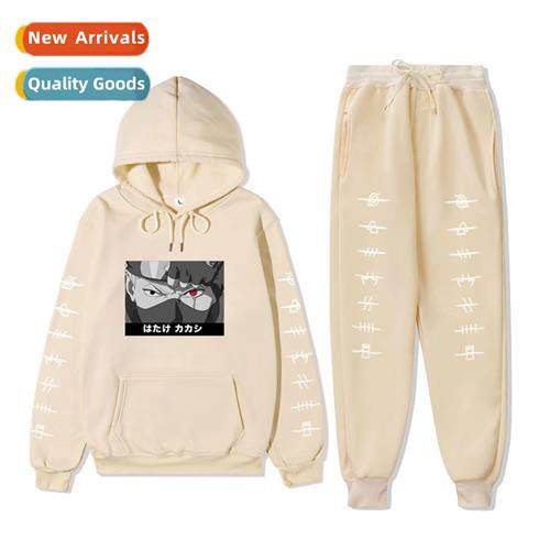 Naruto Naruto Kakashi Printed Padded Hooded Sweatshirt Sweat