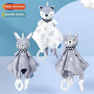 Animal soothing towel infant baby soothing toys wh sleep dol