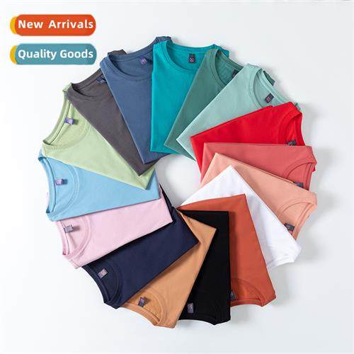 Round neck casual T-shirt men 2022 summer models large size