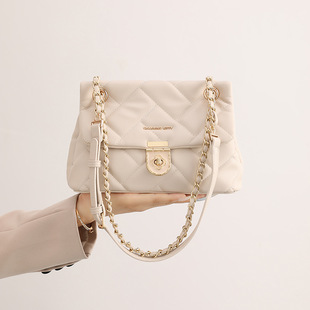 高级感流行链条包包女斜挎 CHARMING&KITTY官网单肩腋下包2024新款