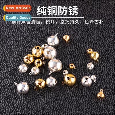 Gold silver copper bell diy pet bell bracelet anklet necklac