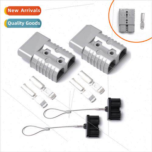 Gray Forklift 175A 600V Connector Plug Bipolar Power Connect