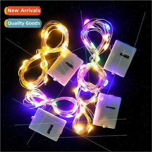 Led string lights battery box birthday cake decoration light