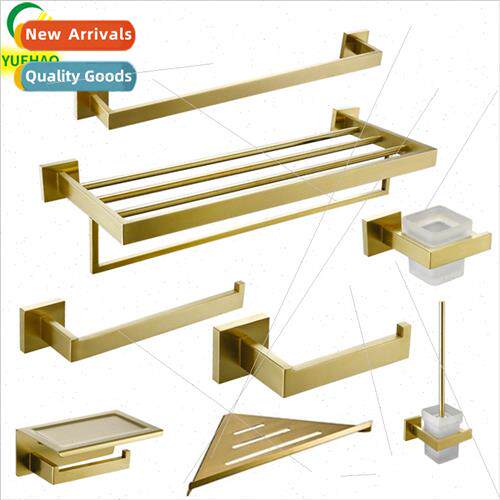 Stainless Steel Towel Rack Set Bathroom Bathroom Hardware Sh