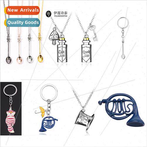 Alice in Wonderlcouple necklace pendant Europe Uned States f