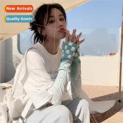 2022 new Hyunya wind chess grid summer sunscreen ice silk ic