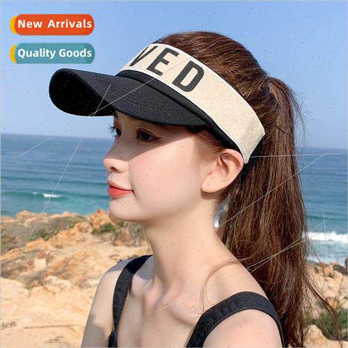 Outdoor sun screen hat female summer sports casual hollow to