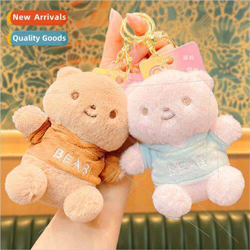 Mini sweater bear doll doll keychain doll charm plush toys k