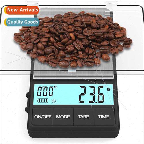 1000 g/0.1 g Coffee Scale wh Timer Drip Pan Coffee Scale Dig