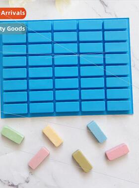 Silicone 40连long strip ice lattice chocolate DIY cake icing