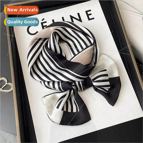Spring summer Korea  striped splicing patchwork color double
