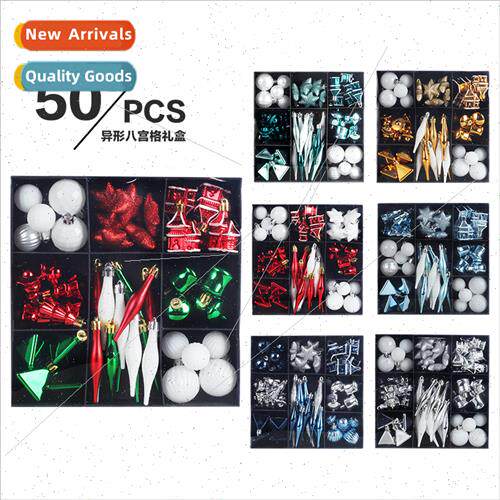 New Christmas decorations 50 shaped Christmas ball set gift