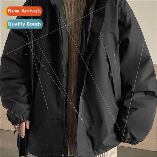cotton jacket men winter tide thickened hundred warm down co