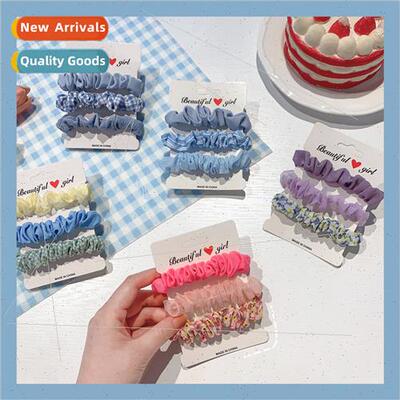 3 packs broken flowers small intestine hair bcombination blu