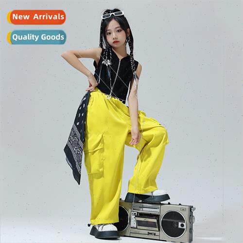 Girls Jazz Dance Costume Children Permance Costume Jazz Bell
