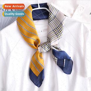 small silk scarf Korea decorative temperament Ms. simple