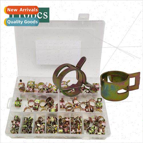 110pcs box zinc plated spring hose clamps 7-17mm 11 sizes ho