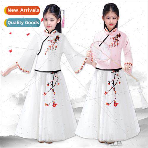 2020 Spring and Summer Women Tang Clothes Flower Cheongsam G