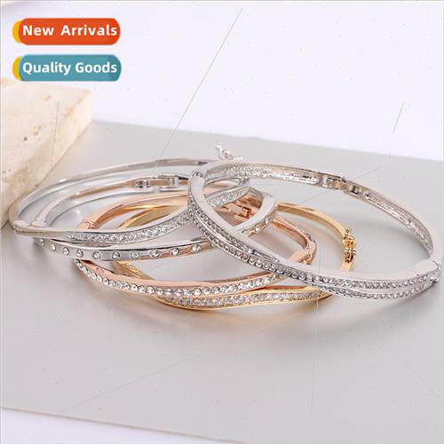 Europe jewelry AAA grade zirconia creative wave bracelet bou