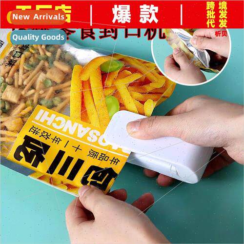 Multi-function mini electric hand-pressing snack sealing mac
