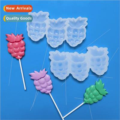 Drop glue epoxy mold DIY chocolate Coral Cheese lollipop sil