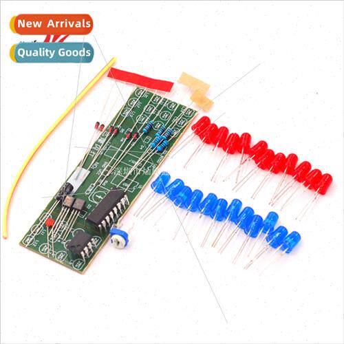 Bi-Color Flashing ght K NE555+CD4017 Thunderbolt Flash Elect