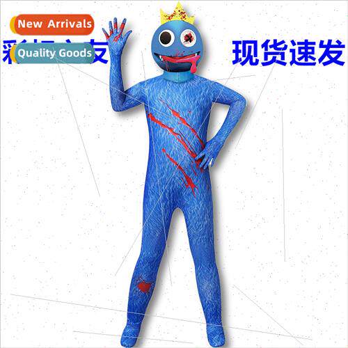 Halloween Rainbow Friends ROBLOX game cos clothes ltle blue