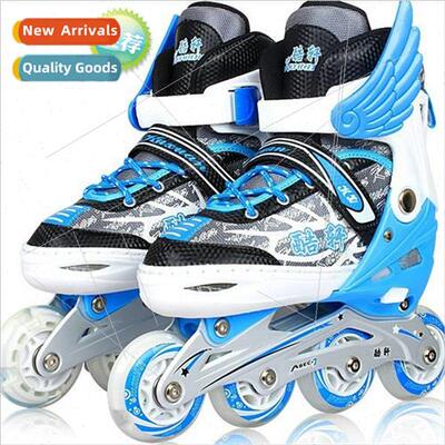 Inline skates Skates Childrens set of one-flash adjustable m
