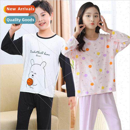 23 summer new parent-child modal long-sleeved long pants su