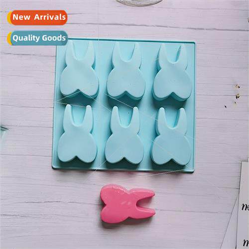 6 consecutive teeth 61 chocolate silicone mold cake pudding