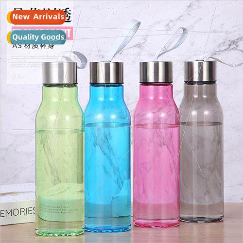 Stainless Steel d Plastic Mug Portable Plastic Water Bottle