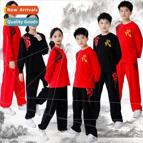 Childrens Wushu permance clothing youth Taiji practice cloth