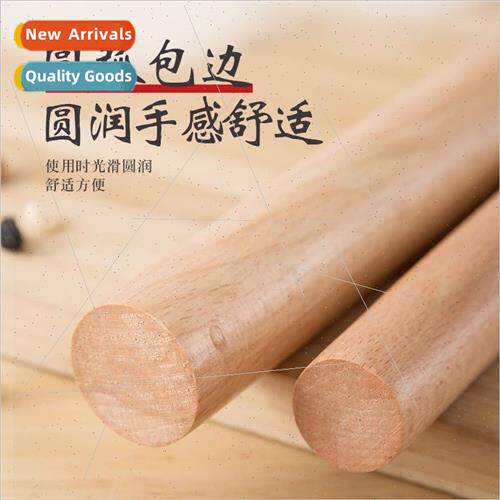 Rolling pin solid wood large dumpling skin household small c