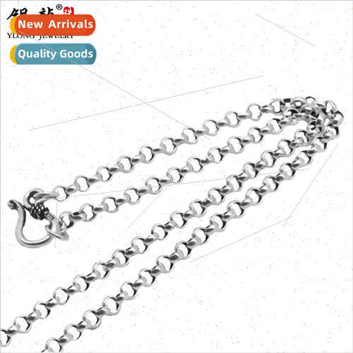 O word chain pearl chain 925 silver hundred wh sweater chain