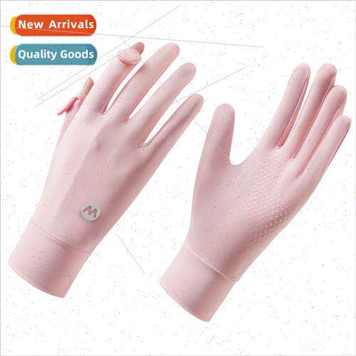 Sunscreen gloves ice feeling female D221 summer driving cycl