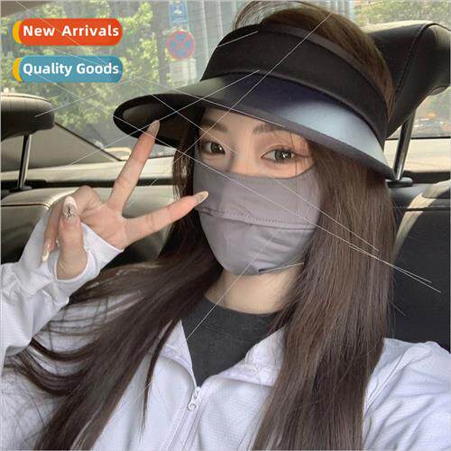 Porridge Coco Sunscreen cap female UV cover face hollow top