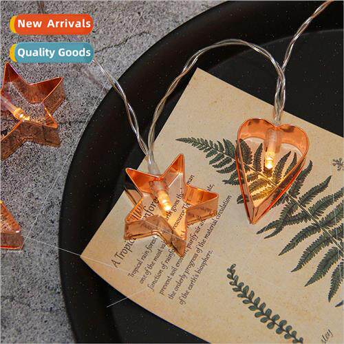 LED Iron Pentagram Love String ghts Halloween Decoration ght